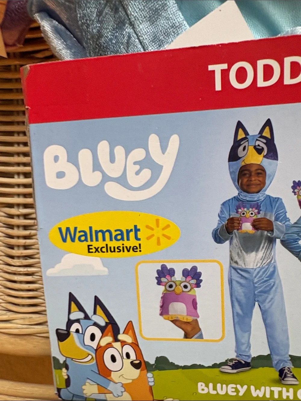 NWT  Official Bluey Chattermax Halloween costume Boy/Girl sz: 2T